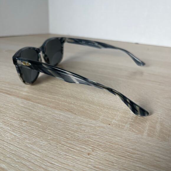 Ray-Ban RB2184 1252/R5 Sunglasses Gray Blue Translucent 57-18-145 Blue Lens READ main image 5